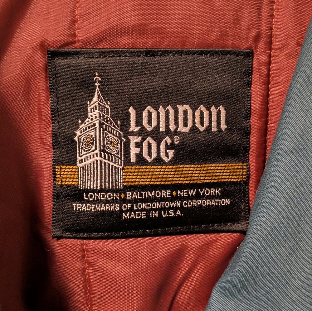 London Fog Vintage Trench Coat size 16 Reg. - Picture 3 of 9